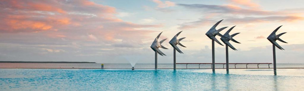 Cairns Lagoon Public Sculpture by Gary Grant and Brian Robertson