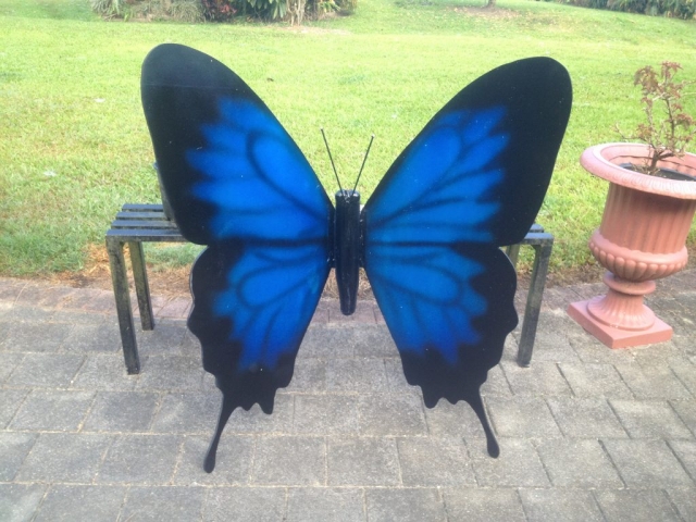 Sturdy Large Fibreglass Butterfly