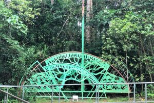 ‘Beyond The Leaves‘ by Roland Nancarrow – Mamu Tropical Skywalk, Built by Xtreme First Impressions Public Art"