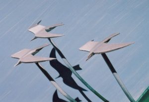 Birds - Roland Nancarrow public art sculpture artist"