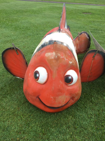 renovation of themed props