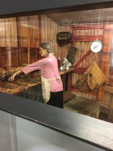 woman themed prop for historical society