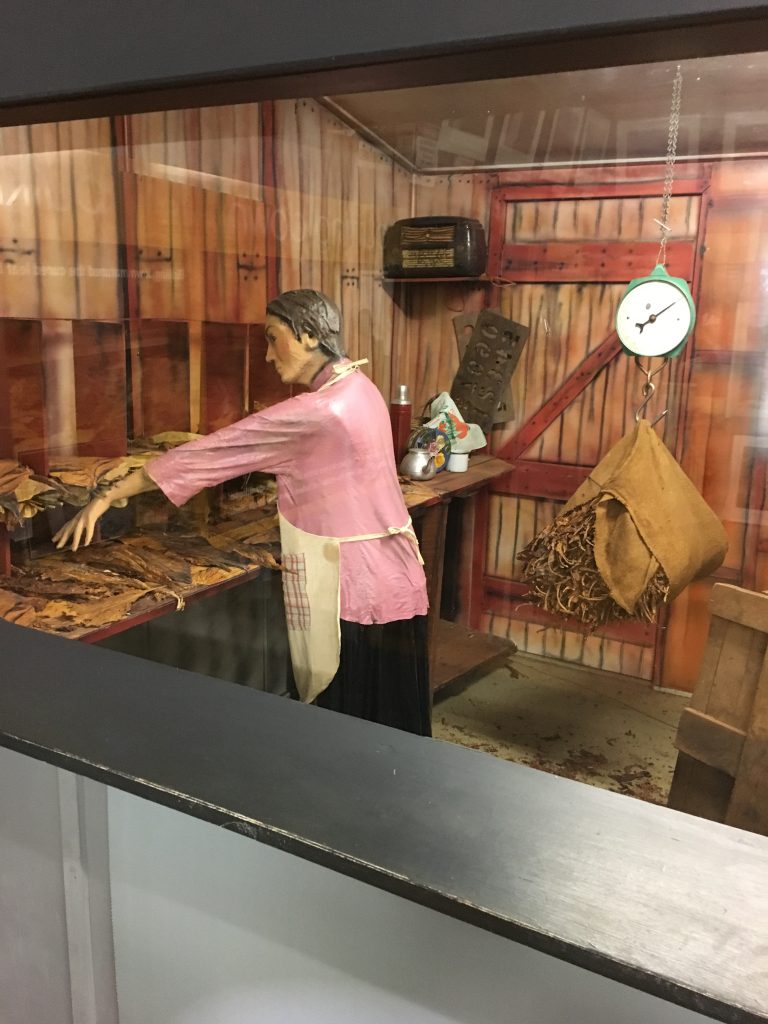 woman themed prop for historical society